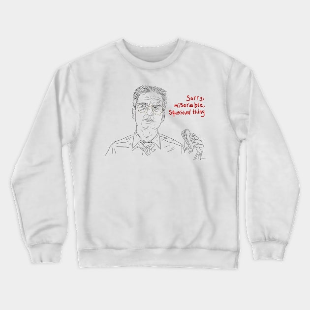 Falling Down: Whammy Burger [Outline] Crewneck Sweatshirt by 51Deesigns